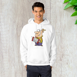 Man dat de accordeon afspeelt hoodie