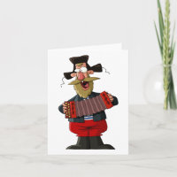 Man dat de accordeon afspeelt