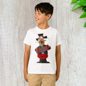 Man dat de accordeon afspeelt t-shirt