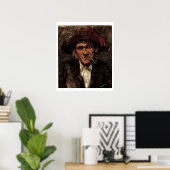Man dat een pijp rookt, c.1859 poster (Thuiskantoor)