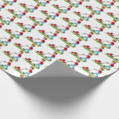 man dat gras maait cadeaupapier (Hoek)