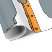 Man dat houder is van een adder cadeaupapier (Rol Hoek)