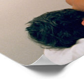 Man dat massage ontvangt poster (Hoek)