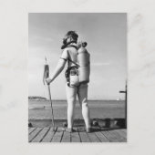 Man dat op papier staat briefkaart (Voorkant)