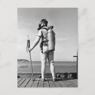 Man dat op papier staat briefkaart