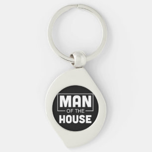 Man Des Huizes Sleutelhanger