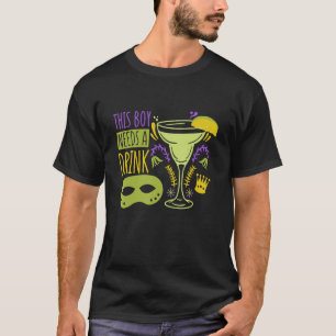 Man Deze Jongen Heeft Eén Drank Nodig New Orleans T-shirt