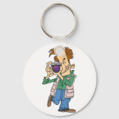 Man die een foto maakt sleutelhanger (Achterkant)