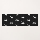 Man die Runners Silhouette HeartBeat Lijn in werki Yogamat (Voorkant (horizontaal))