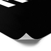 Man die Trouwt Poster (Hoek)