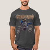 Man Dirt Bike Mud Life Mud Bogging T-Sh T-shirt (Voorkant)