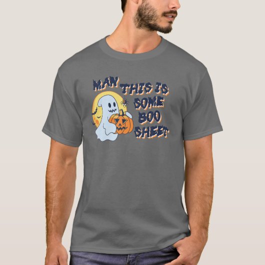 Man Dit is een of andere boezem funny Halloween Gh T-shirt (Voorkant)