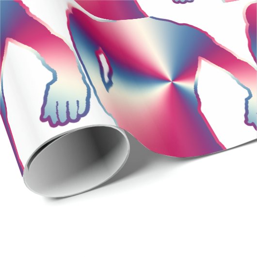 Man dosering cadeaupapier (Rol Hoek)