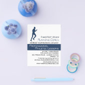 Man draait, Athletics Lesson Adverteren Flyer (Enkel)