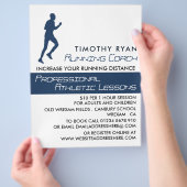 Man draait, Athletics Lesson Adverteren Flyer (Hand)