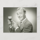 Man Drink Briefkaart (Voorkant)