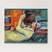 Man drink koffie, legpuzzel (Horizontaal)