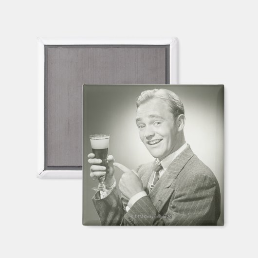 Man Drink Magneet (Voorkant / Achterkant)