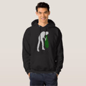 Man Drink St Patricks Day Beer Hoodie (Voorkant volledig)