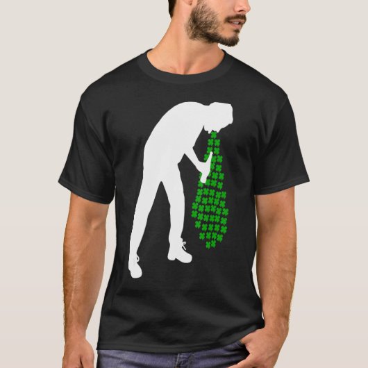 Man Drink St Patricks Day Beer T-shirt (Voorkant)