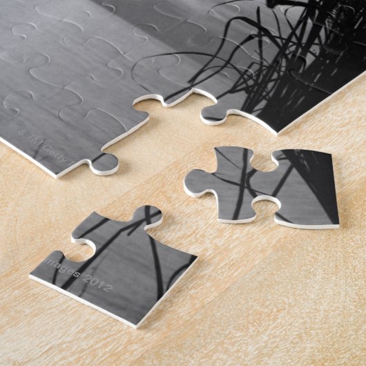 Man Duck Hunting Legpuzzel (Zijkant)