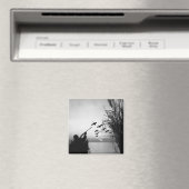 Man Duck Hunting Magneet (Insitu (Vaatwasser))