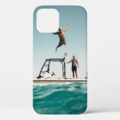 Man duiken op pool Case-Mate iPhone case (Achterkant)