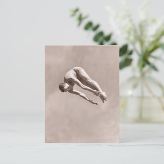  Man duikend Briefkaart - 1766928.jpg (Staand voorkant)