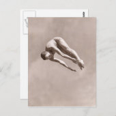  Man duikend Briefkaart - 1766928.jpg (Voorkant / Achterkant)