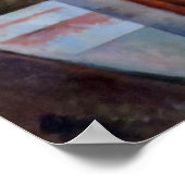 Man Een pijp roken - Paul Cezanne - c1893 Poster (Hoek)