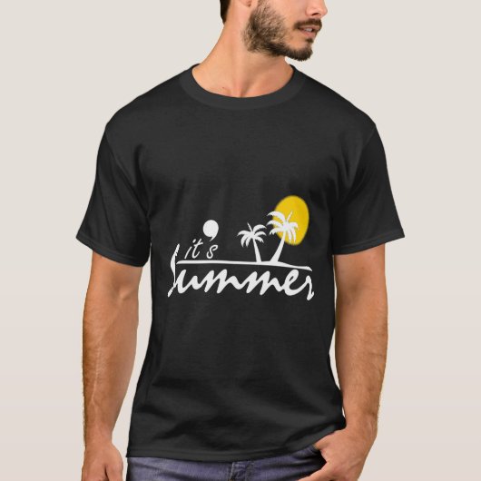 man eenvoudige zomer T-shirt (Voorkant)