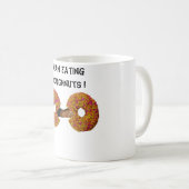 Man eet Donuts ! Koffiemok (Voorkant rechts)