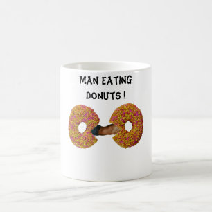 Man eet Donuts ! Koffiemok