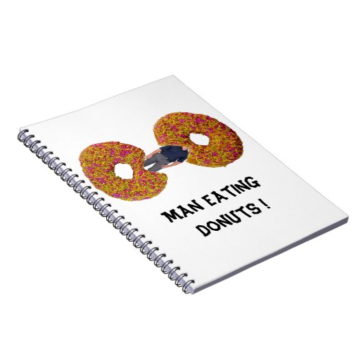 Man eet Donuts! Notitieboek (Rechterzijde)