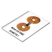 Man eet Donuts! Notitieboek (Linkerzijde)