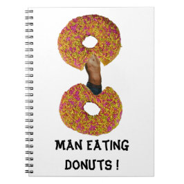 Man eet Donuts! Notitieboek