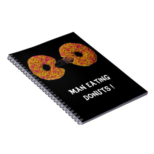 Man eet Donuts! Notitieboek (Rechterzijde)