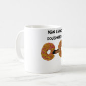 Man eet Doughnoten! Koffiemok (Voorkant links)