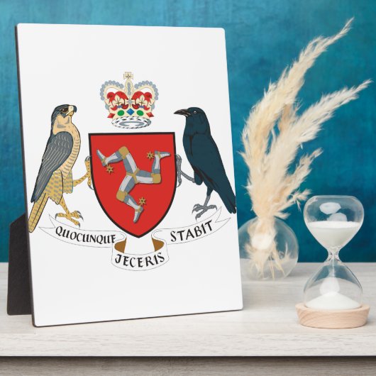 man embleem fotoplaat (Zijkant)