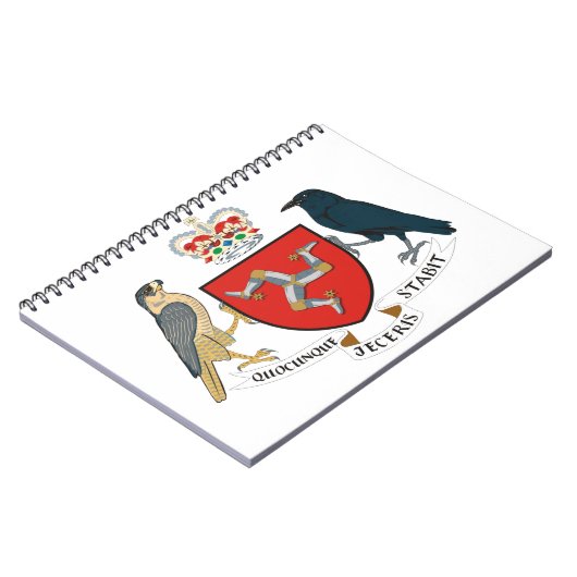 man embleem notitieboek (Linkerzijde)