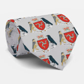 man embleem stropdas (Opgerold)