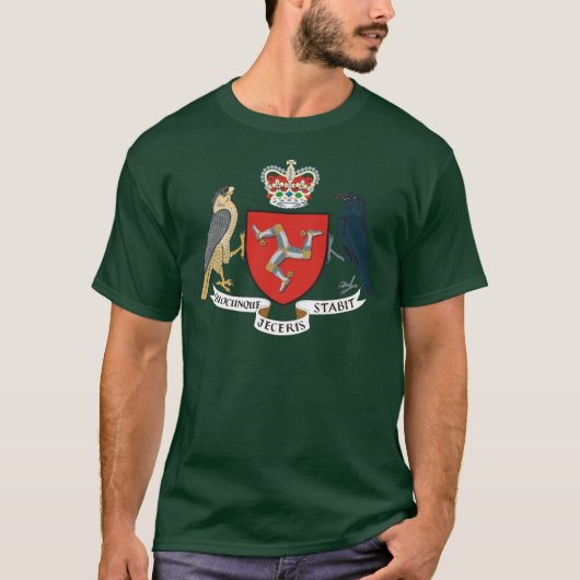 man embleem t-shirt (Voorkant)
