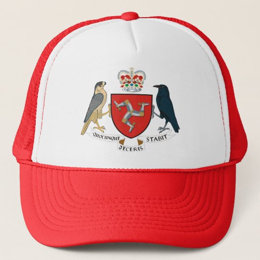 man embleem trucker pet (Voorkant)
