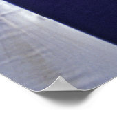 Man- en beukenparaplu, Santorini (Griekenland) Poster (Hoek)