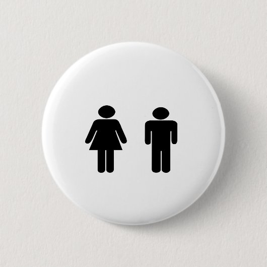 Man- en damesartikelen ronde button 5,7 cm (Voorkant)