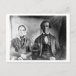 Man en dameskoppel 1840 briefkaart