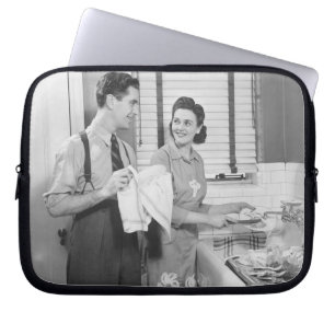Man- en damesvernissen laptop sleeve