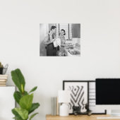 Man- en damesvernissen poster (Thuiskantoor)