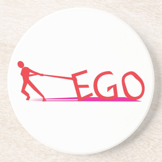Man en Ego Onderzetters (Voorkant)