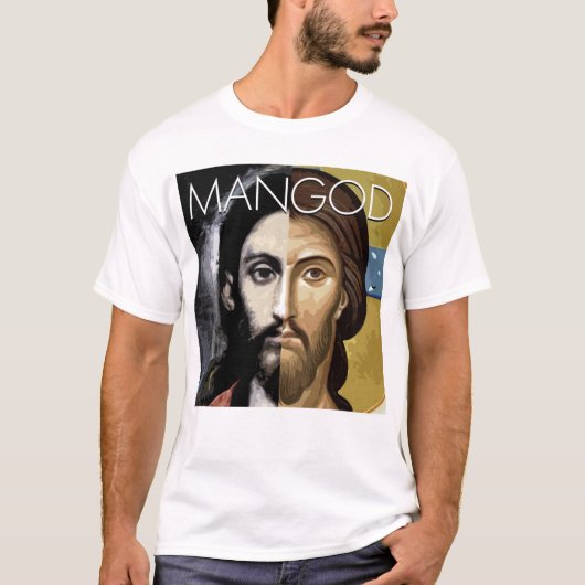 MAN EN GOD T-SHIRT (Voorkant)
